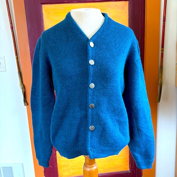 Thunderbird Sweaters - Vintage  Thunderbird Buttoned wool sweater